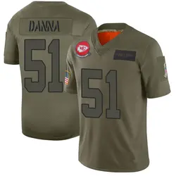 Nike Mike Danna Kansas City Chiefs Youth Limited Camo 2019 Salute to Service Jersey